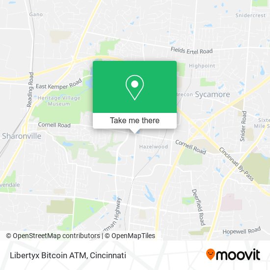 Libertyx Bitcoin ATM map