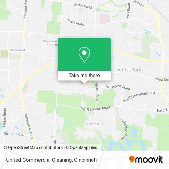 Mapa de United Commercial Cleaning