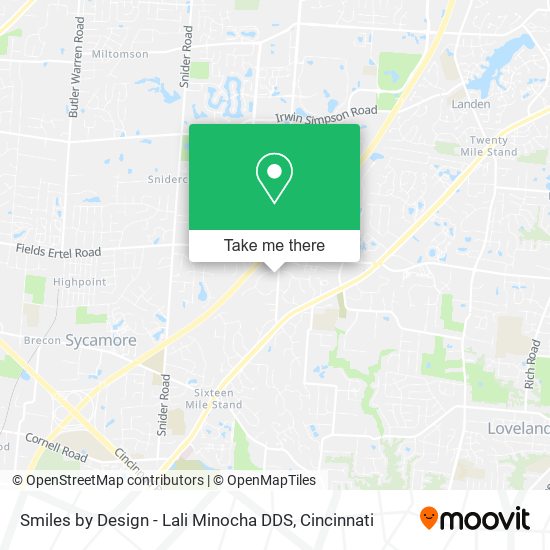 Smiles by Design - Lali Minocha DDS map