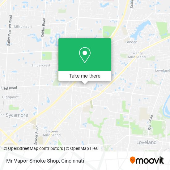 Mr Vapor Smoke Shop map