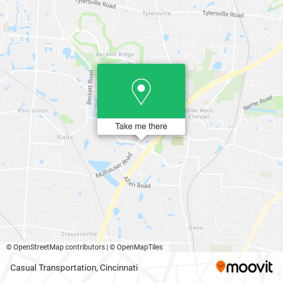 Mapa de Casual Transportation