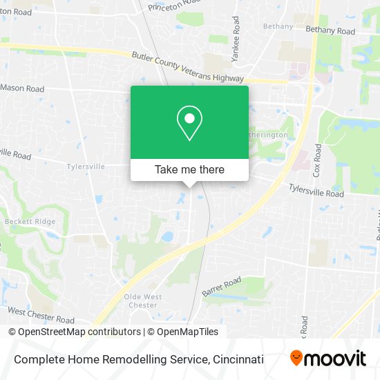 Complete Home Remodelling Service map