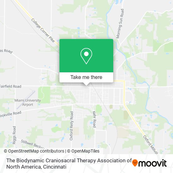 The Biodynamic Craniosacral Therapy Association of North America map