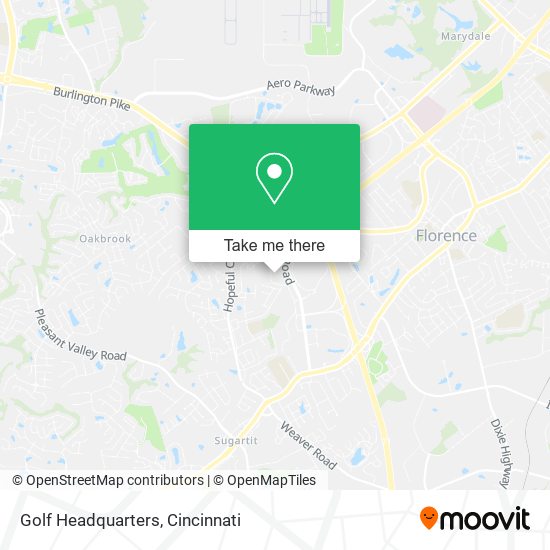 Mapa de Golf Headquarters