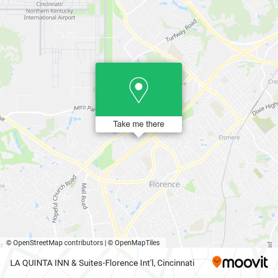 LA QUINTA INN & Suites-Florence Int'l map