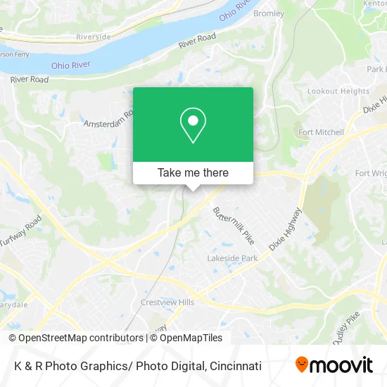 K & R Photo Graphics/ Photo Digital map