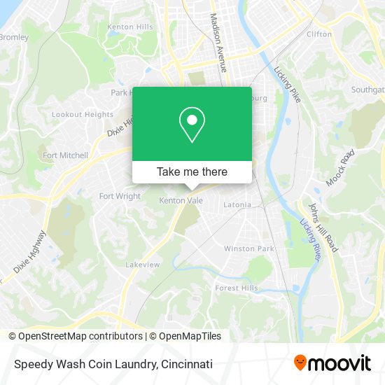 Mapa de Speedy Wash Coin Laundry