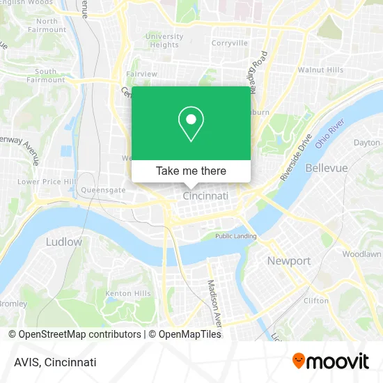 AVIS map