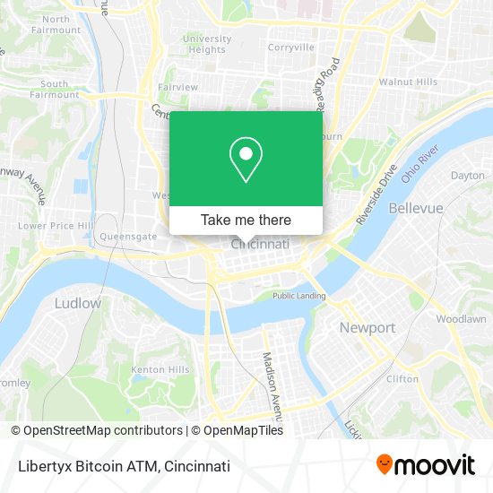 Libertyx Bitcoin ATM map