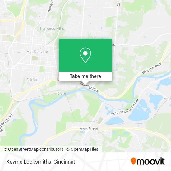 Keyme Locksmiths map