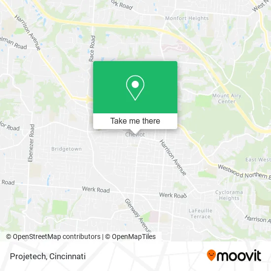 Mapa de Projetech