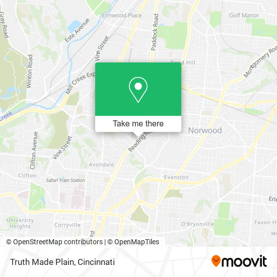 Truth Made Plain map