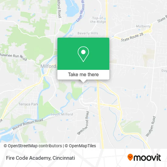 Fire Code Academy map