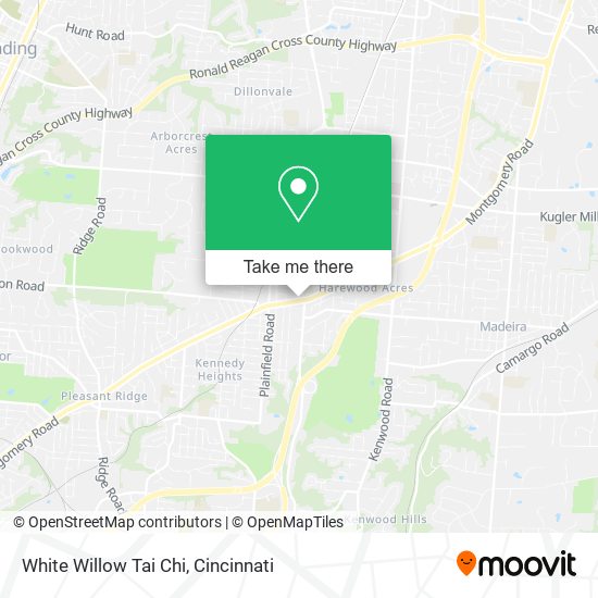 Mapa de White Willow Tai Chi