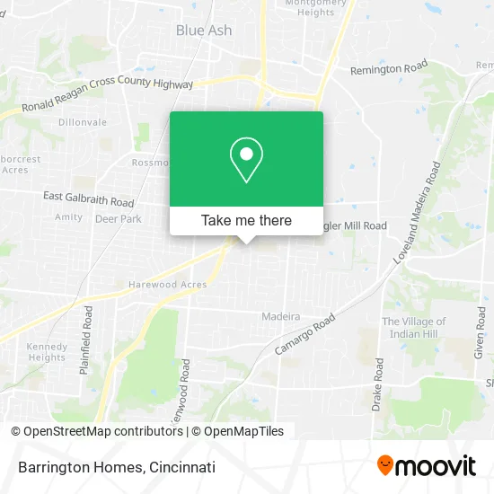 Barrington Homes map