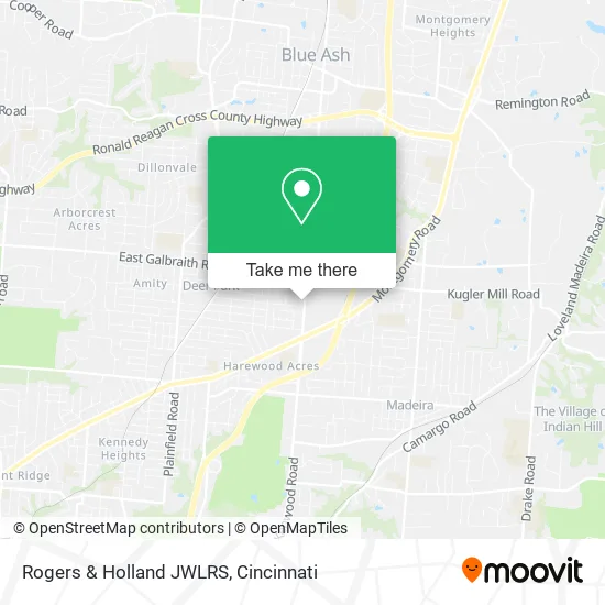 Mapa de Rogers & Holland JWLRS