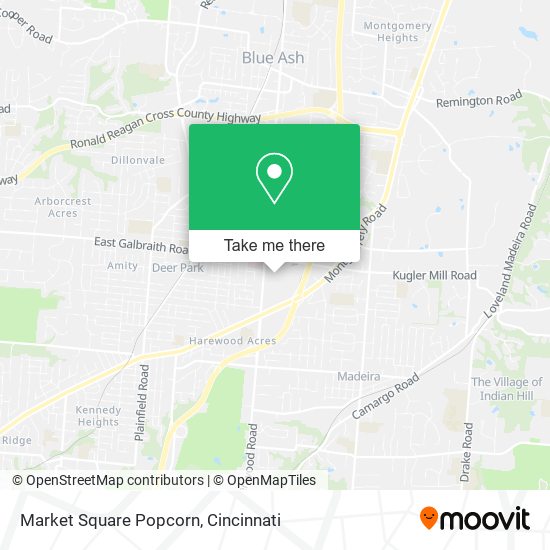 Market Square Popcorn map
