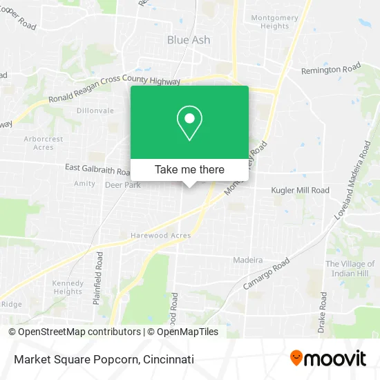 Market Square Popcorn map