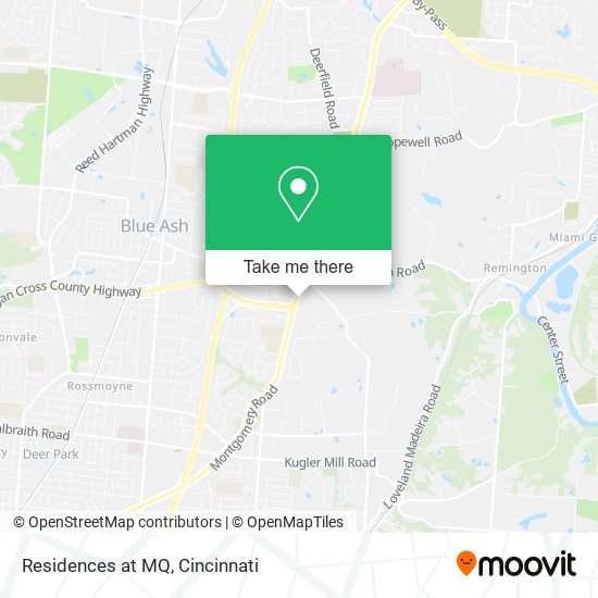 Mapa de Residences at MQ