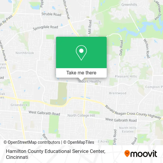 Hamilton County Educational Service Center map