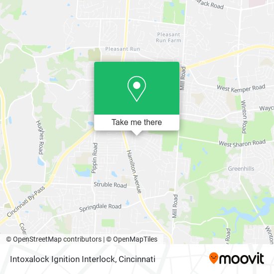 Intoxalock Ignition Interlock map