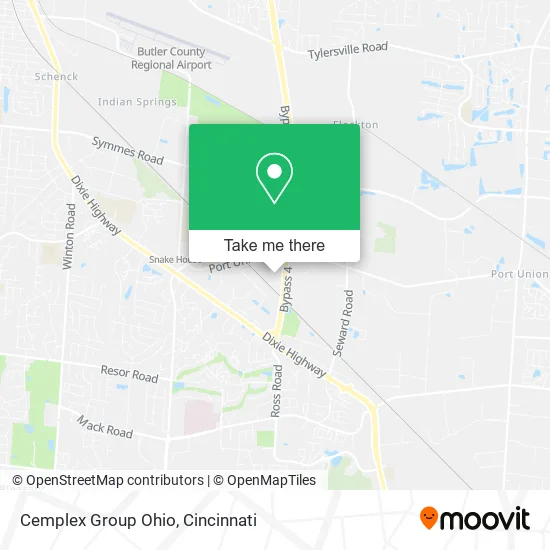 Cemplex Group Ohio map