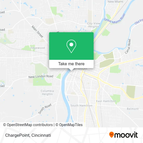 ChargePoint map