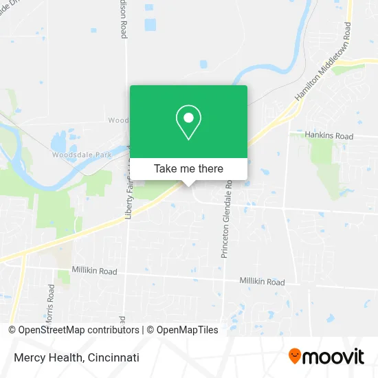 Mercy Health map