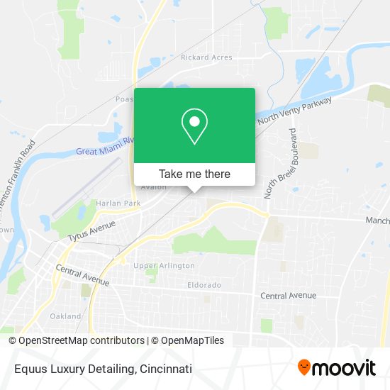 Equus Luxury Detailing map