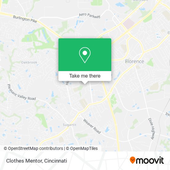 Mapa de Clothes Mentor