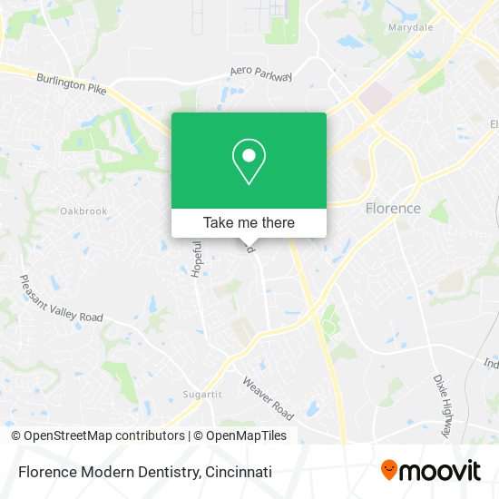 Mapa de Florence Modern Dentistry