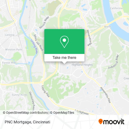 PNC Mortgage map