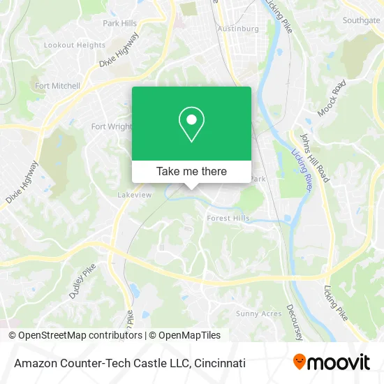 Amazon Counter-Tech Castle LLC map