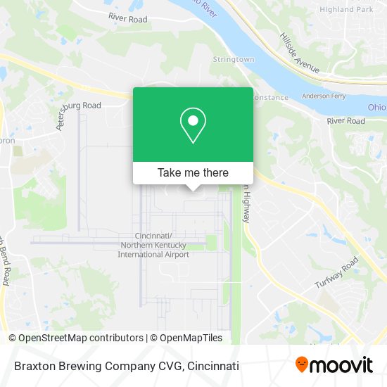 Mapa de Braxton Brewing Company CVG