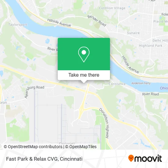 Mapa de Fast Park & Relax CVG