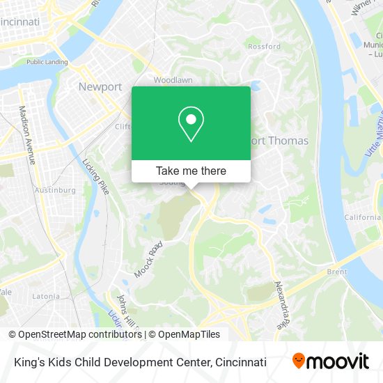 King's Kids Child Development Center map