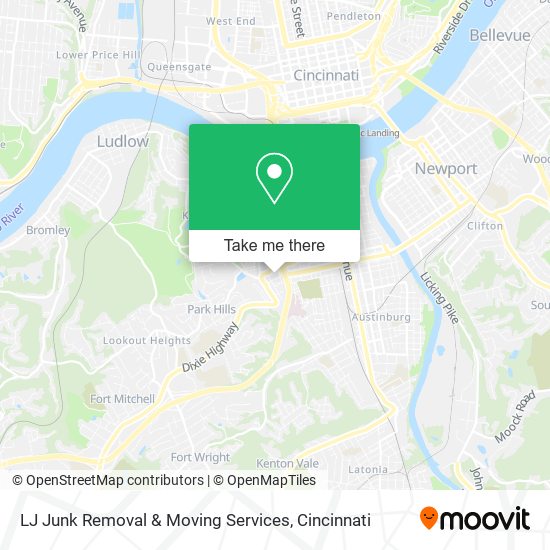 Mapa de LJ Junk Removal & Moving Services