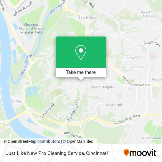 Just Like New Pro Cleaning Service map