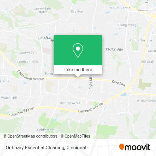 Ordinary Essential Cleaning map