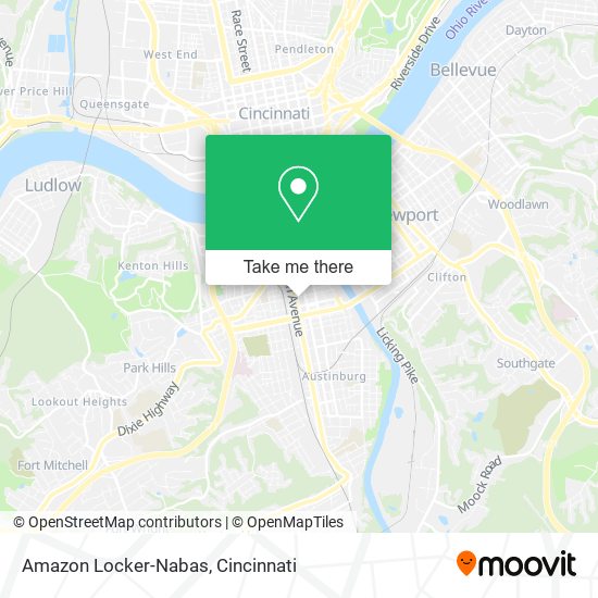 Amazon Locker-Nabas map