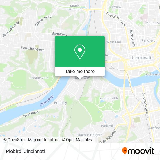 Piebird map