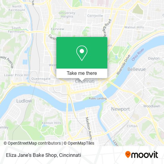 Eliza Jane's Bake Shop map