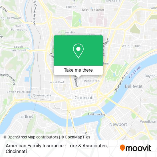 American Family Insurance - Lore & Associates map