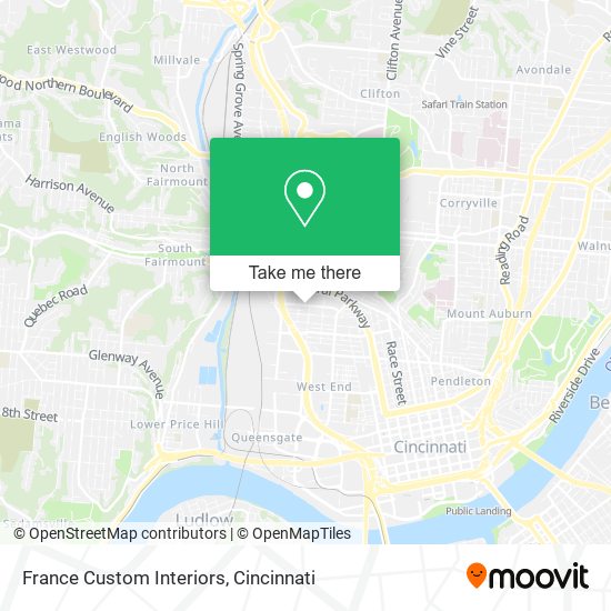 Mapa de France Custom Interiors