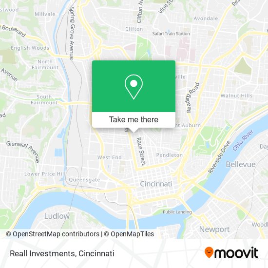 Mapa de Reall Investments