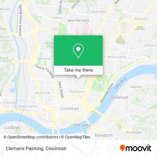 Clemens Painting map