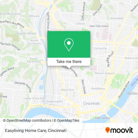 Easyliving Home Care map