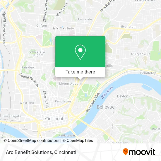 Arc Benefit Solutions map