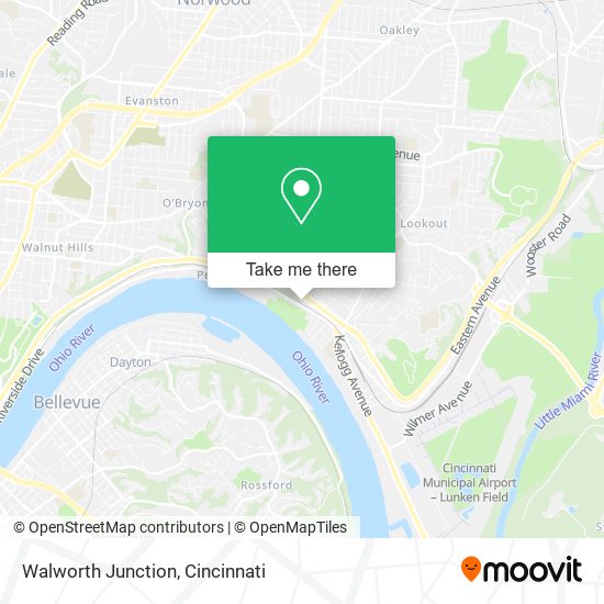 Mapa de Walworth Junction