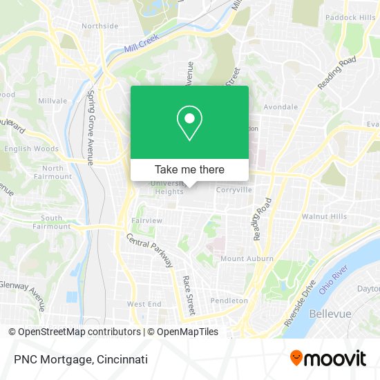 Mapa de PNC Mortgage
